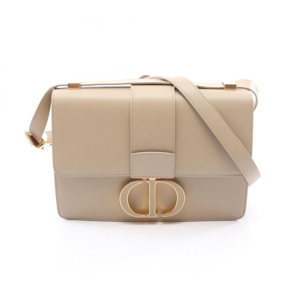 Christian Dior Dior 30 Montaigne Shoulder Bag/Handbag, Leather, Women's, Beige